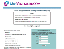 Tablet Screenshot of minvektklubb.com